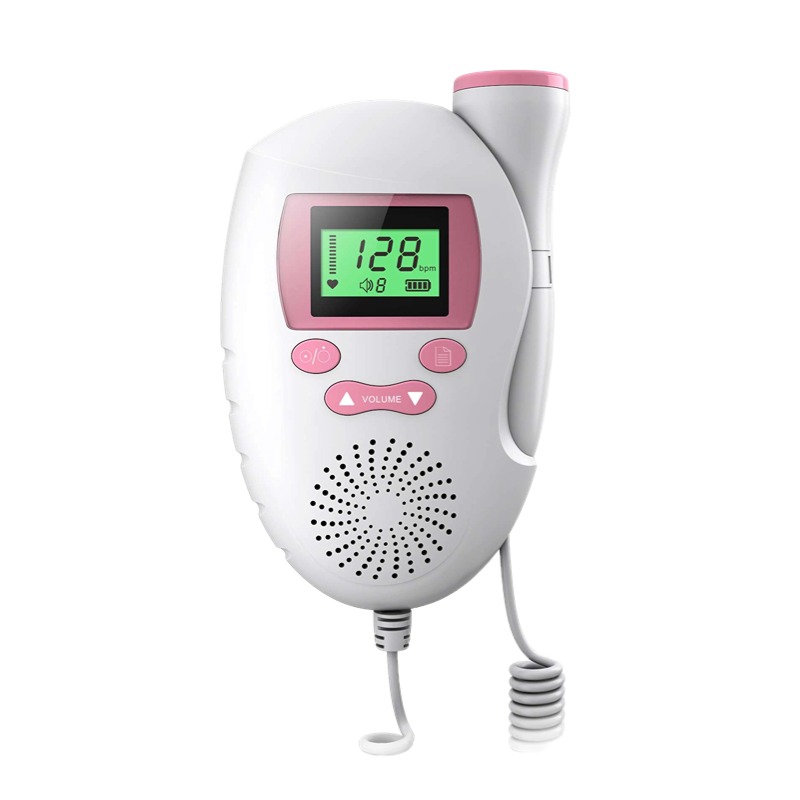 Baby Monitor Pregnancy Portable Doppler Fetal HeartRate Monitor for Home Use