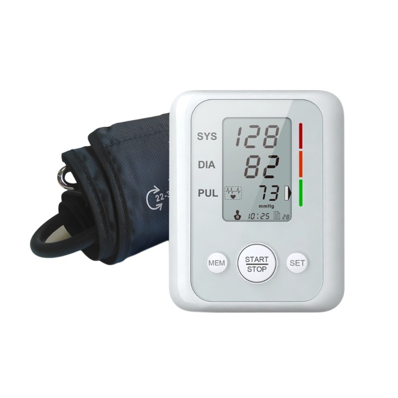 Blood Pressure Machine Automatic Digital Upper Arm Blood Pressure Monitor with Adjustable Large Cuff Iregular Heartbeat