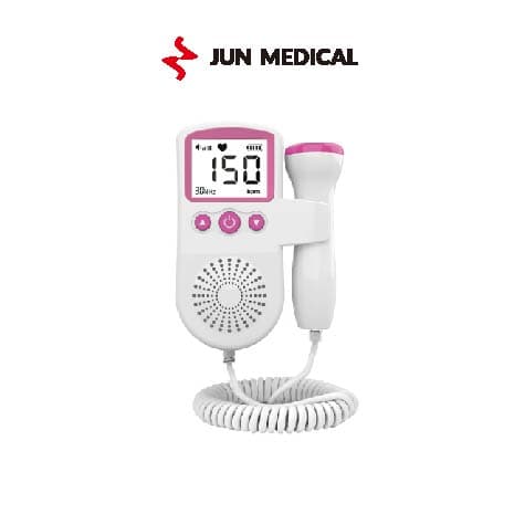 Baby Monitor Pregnancy Portable Doppler Fetal HeartRate Monitor for Home Use